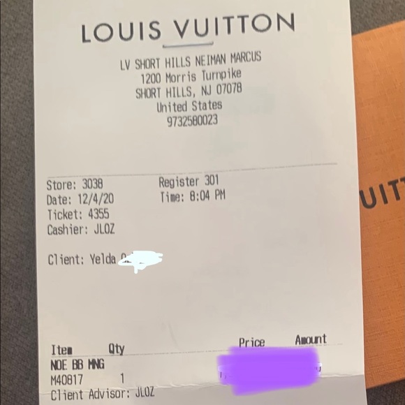 Louis Vuitton Noe BB bucket bag - Picture 12 of 12